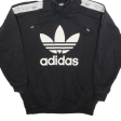 ADIDAS Womens Black Hoodie UK 10 Online