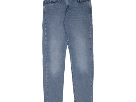 LEVI S 512 BIG E Jeans Mens Blue Slim Tapered Stone Wash W29 L32 Online Sale