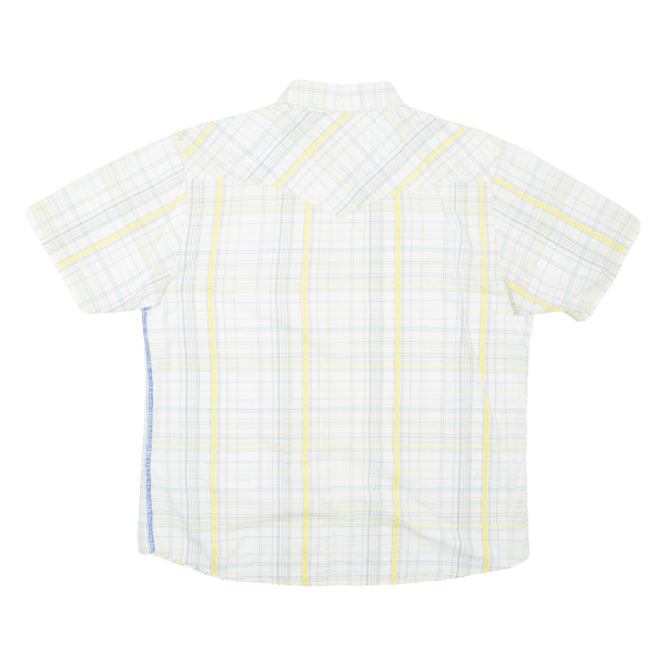 WRANGLER Mens Shirt Yellow Check L Online Hot Sale