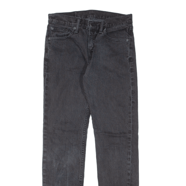 LEVI S 511 Jeans Mens Black Slim Straight W29 L32 For Sale