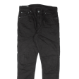 LEVI S 512 BIG E Jeans Mens Black Slim Tapered W33 L32 Online Sale