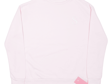 S Womens Sweatshirt Pink L Discount