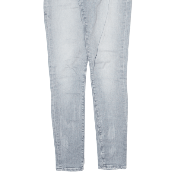 LEVI S Womens Jeans Grey Slim Skinny Stone Wash W28 L32 Sale