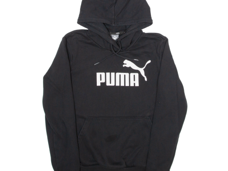 PUMA Womens Black Hoodie UK 12 For Sale