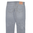 LEVI S 511 Jeans Mens Grey Slim Straight Stone Wash W32 L29 Online Hot Sale