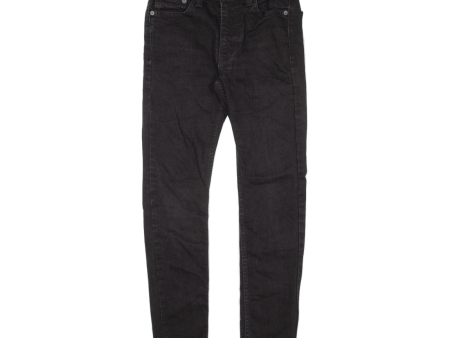 LEVI S 519 Hi-Ball Womens Jeans Black Slim Skinny W26 L27 Online now