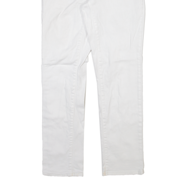 LEVI S Womens Jeans White Regular Straight W26 L30 Online Sale