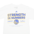 ADIDAS Golden State Warriors Mens T-Shirt White USA S Online