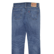 LEVI S 511 Jeans Mens Blue Slim Straight W30 L32 Sale