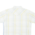 WRANGLER Mens Shirt Yellow Check L Online Hot Sale