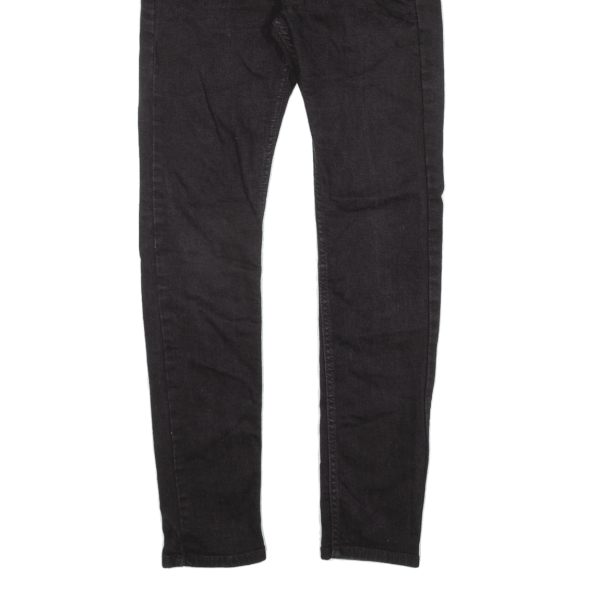 LEVI S 519 Hi-Ball Womens Jeans Black Slim Skinny W26 L27 Online now