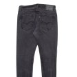 LEVI S 512 Jeans Mens Grey Slim Tapered Stone Wash W30 L31 Online now