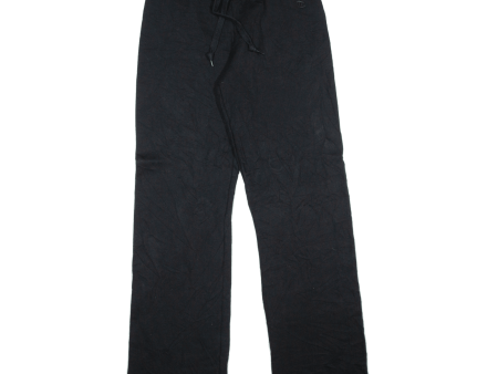 CHAMPION Mens Sweatpants Black Straight S W28 L31 Online now