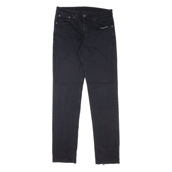 LEVI S 511 Jeans Mens Black Slim Straight W30 L32 on Sale