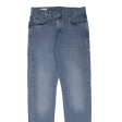 LEVI S 512 BIG E Jeans Mens Blue Slim Tapered Stone Wash W29 L32 Online Sale