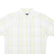 WRANGLER Mens Shirt Yellow Check L Online Hot Sale