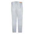 LEVI S Womens Jeans Grey Slim Skinny Stone Wash W28 L32 Sale