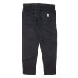 CARHARTT WIP Jacob Pant Mens Jeans Black Relaxed Tapered W37 L29 Online now