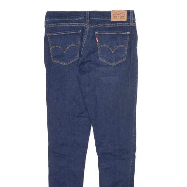 LEVI S 710 Womens Jeans Blue Slim Skinny W28 L30 on Sale