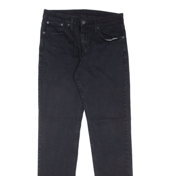 LEVI S 511 Jeans Mens Black Slim Straight W30 L32 on Sale