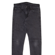 LEVI S 512 Jeans Mens Grey Slim Tapered Stone Wash W30 L31 Online now