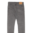 LEVI S 510 Jeans Mens Grey Slim Skinny W31 L32 Discount