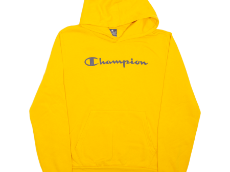 CHAMPION Boys Orange Hoodie 2XL Hot on Sale