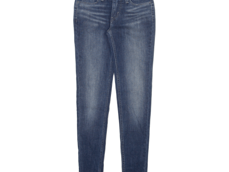 LEVI S Womens Jeans Blue Slim Skinny W24 L30 Hot on Sale