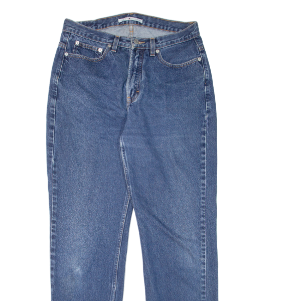 TOMMY HILFIGER Womens Jeans Blue Regular Skinny W30 L33 on Sale