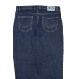 TRACK Mens Jeans Blue Regular Straight W37 L30 on Sale