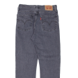 LEVI S 501 Jeans Womens Grey Regular Straight W26 L26 Online