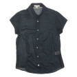 BURBERRY Womens Shirt Black UK 10 Sale