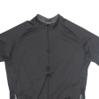 B TWIN Zip Up Cycling Shirt Mens Jersey Black High Neck 2XL Online Sale