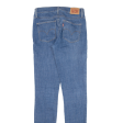 LEVI S Womens Jeans Blue Slim Skinny W26 L34 Online Sale