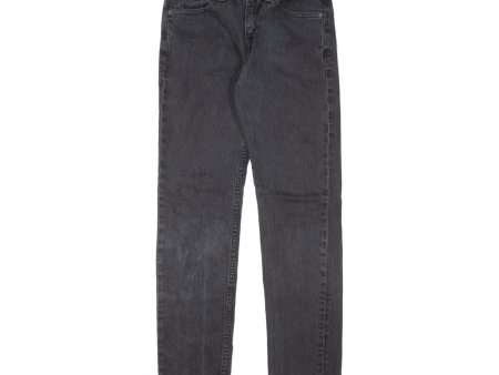 LEVI S 511 Jeans Mens Black Slim Straight W29 L32 For Sale