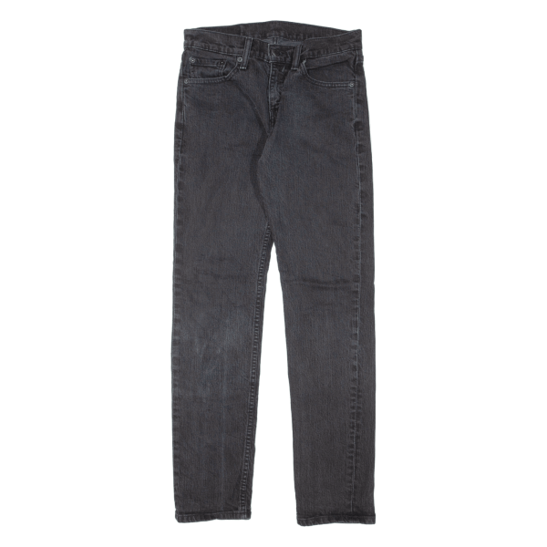 LEVI S 511 Jeans Mens Black Slim Straight W29 L32 For Sale