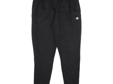 CHAMPION REVERSE WEAVE Mens Joggers Black Tapered XL W34 L32 For Discount