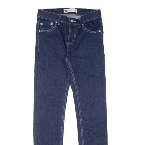 LEVI S 510 Jeans Boys Blue Slim Skinny W27 L30 For Cheap