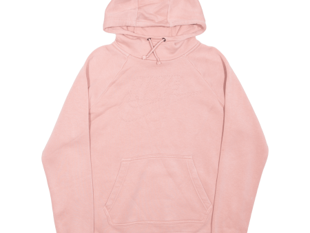 NIKE Womens Pink Hoodie M Online now