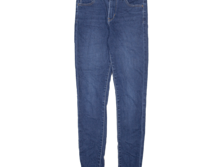 LEVI S 720 High Rise Womens Jeans Blue Slim Skinny W26 L30 Online now