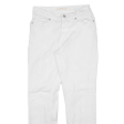 LEVI S Womens Jeans White Regular Straight W26 L30 Online Sale