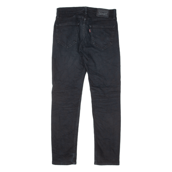 LEVI S 511 Jeans Mens Black Slim Straight W29 L30 Hot on Sale