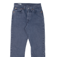 LEVI S 501 BIG E Jeans Womens Blue Regular Straight W26 L26 on Sale