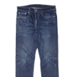 LEVI S 502 Jeans Mens Blue Regular Tapered Stone Wash W30 L29 Online now