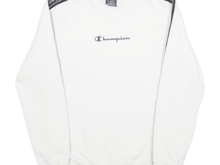 CHAMPION Mens Sweatshirt White XS Cheap