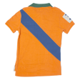 POLO RALPH LAUREN Mens Polo Shirt Orange S For Cheap