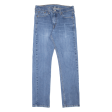 LEVI S 513 Jeans Mens Blue Slim Straight W30 L30 For Cheap