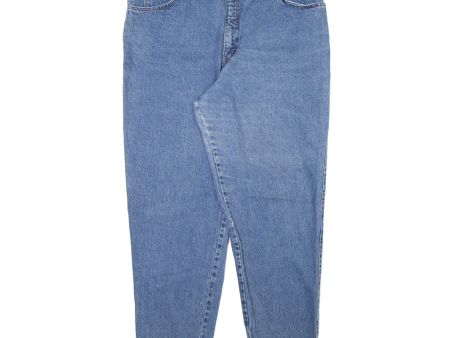 LEVI S Womens Jeans Blue Relaxed Tapered W32 L30 Cheap