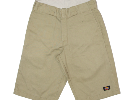 DICKIES Mens Workwear Shorts Beige M W30 For Discount