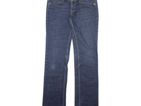 LEVI S 570 Womens Jeans Blue Slim Straight W29 L34 Sale